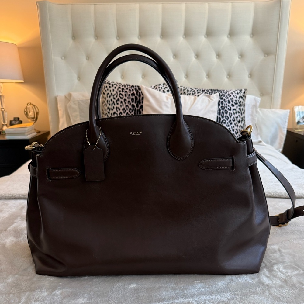 Coach Empire Carryall 48 Bag in Maple – Near Perfect Condition!
